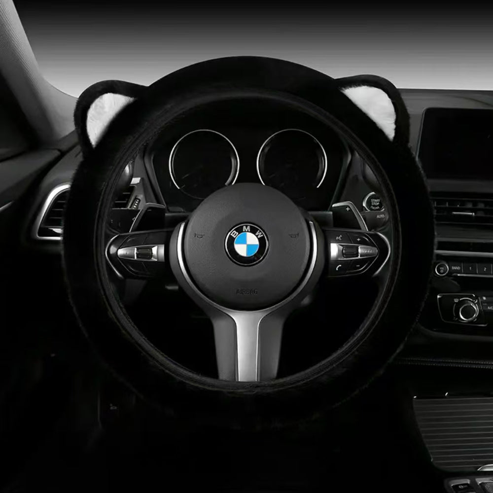 Plush Winter - Use Steering Wheel Cover