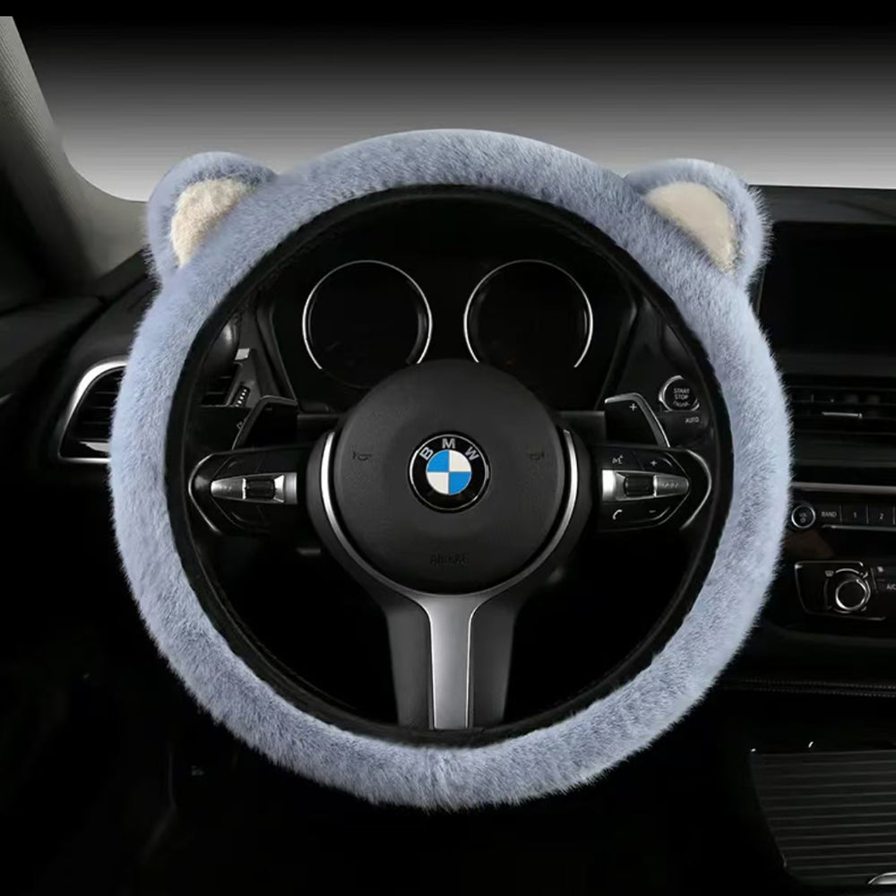 Plush Winter - Use Steering Wheel Cover
