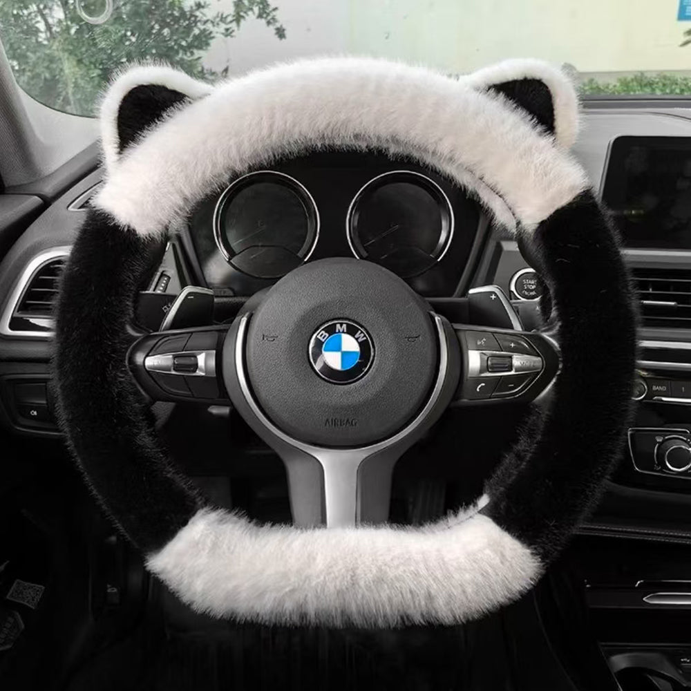 Plush Winter - Use Steering Wheel Cover