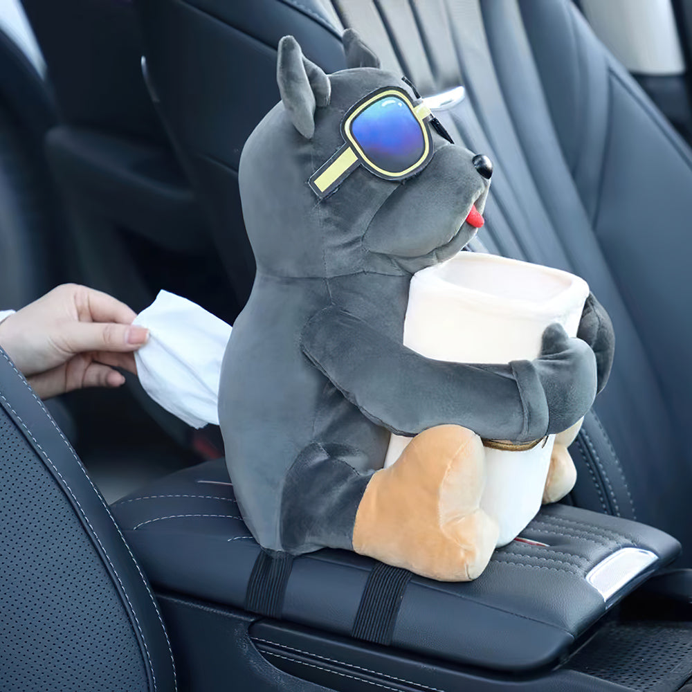 Car-Mounted 2-in-1 Armrest Box Storage Box