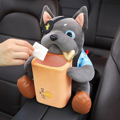 Car-Mounted 2-in-1 Armrest Box Storage Box