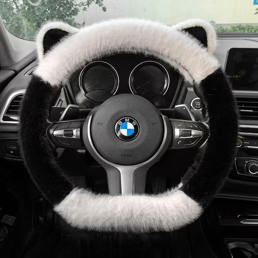 Plush Winter - Use Steering Wheel Cover