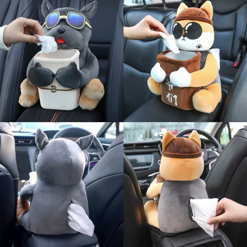 Car-Mounted 2-in-1 Armrest Box Storage Box