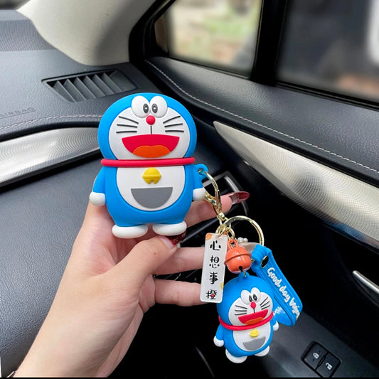 Doraemon car key cover