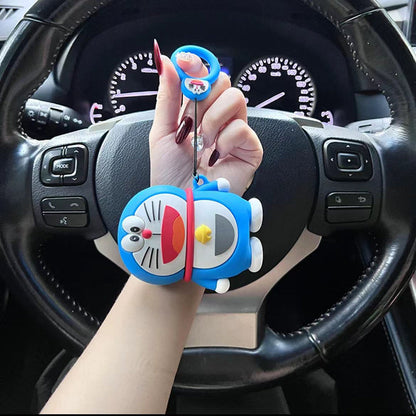 Doraemon car key cover