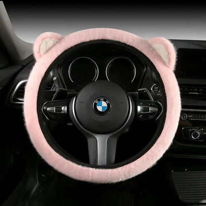Plush Winter - Use Steering Wheel Cover