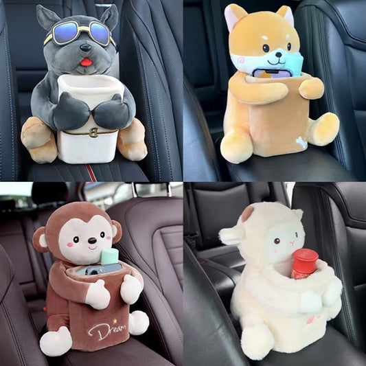 Car-Mounted 2-in-1 Armrest Box Storage Box