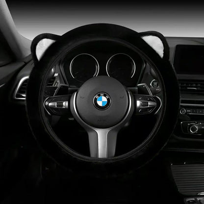 Plush Winter - Use Steering Wheel Cover