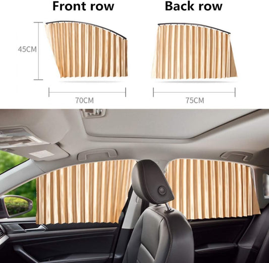 Magnetic Car Sunshade Curtain