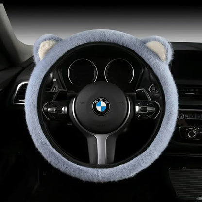 Plush Winter - Use Steering Wheel Cover