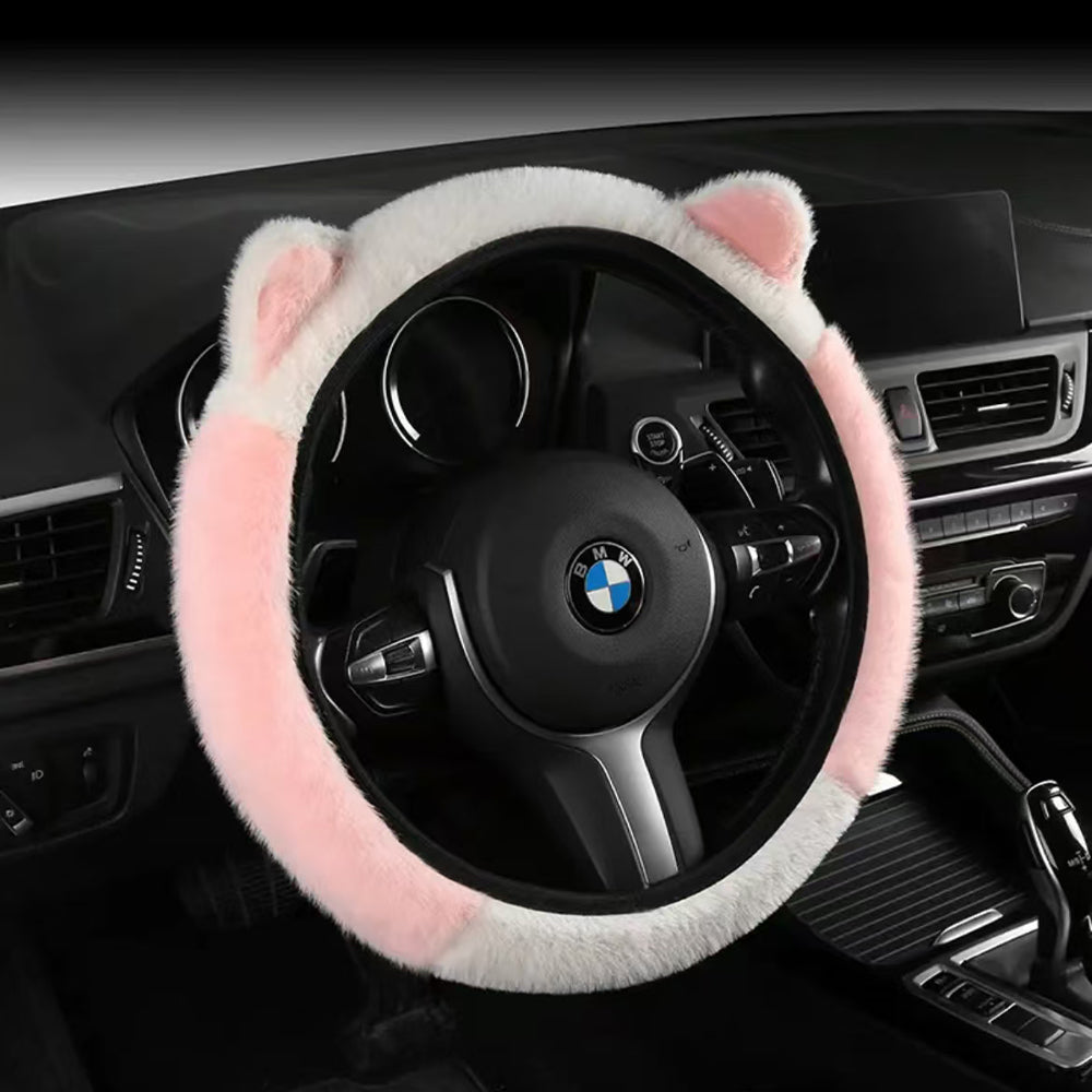 Plush Winter - Use Steering Wheel Cover