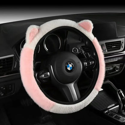 Plush Winter - Use Steering Wheel Cover