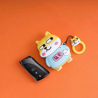 Fierce Guy Car Key Case
