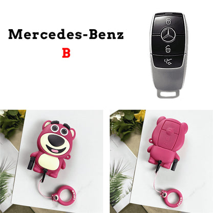 Strawberry Bear Key Protective Shell