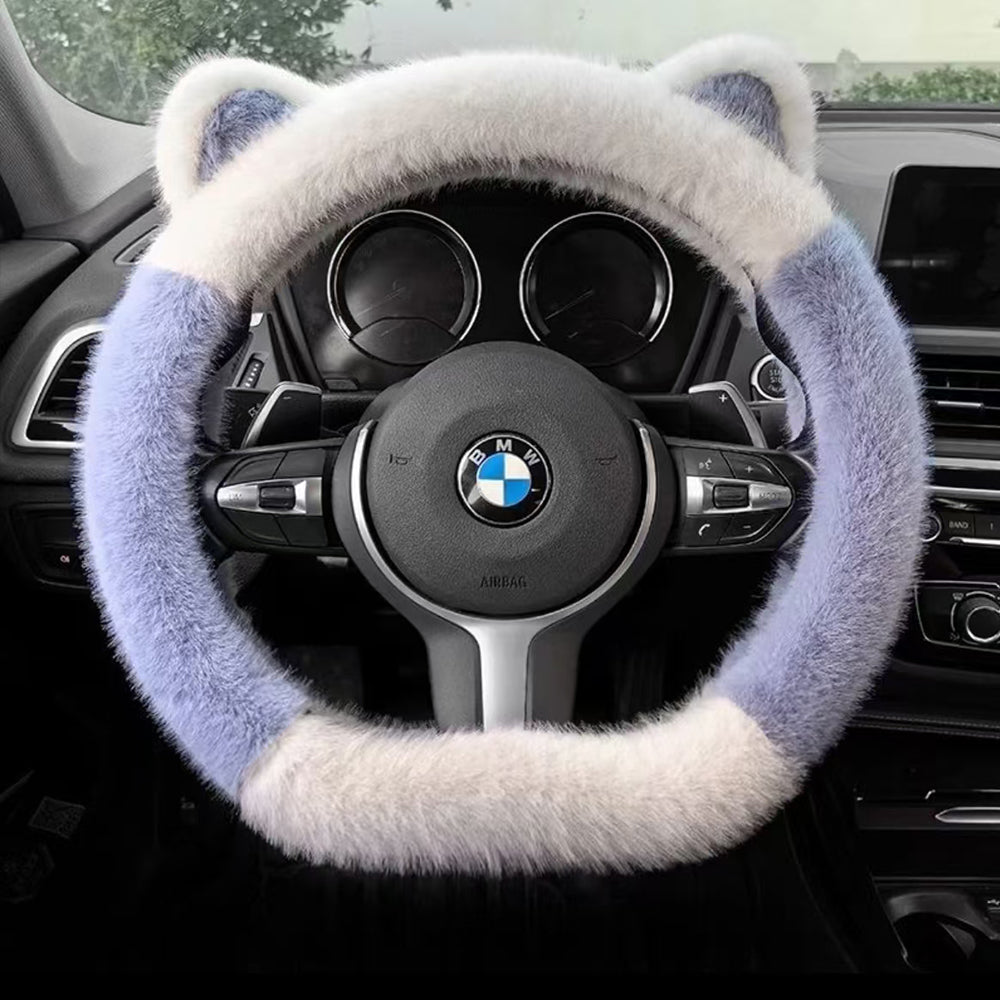 Plush Winter - Use Steering Wheel Cover