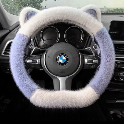 Plush Winter - Use Steering Wheel Cover