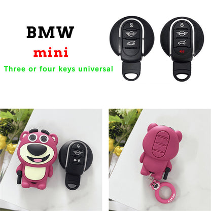 Strawberry Bear Key Protective Shell